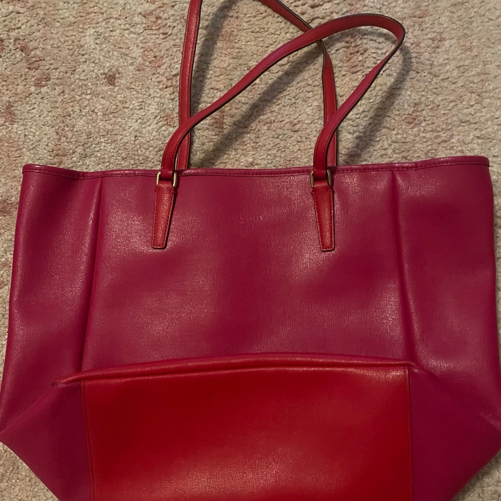 Coach tote— Pink